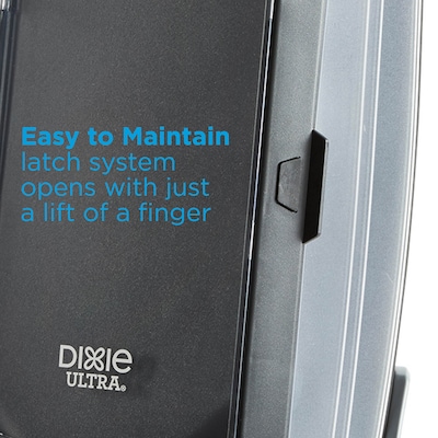Dixie Ultra® Tower Interfold Napkin Dispenser by GP PRO, Black, Holds 1000 Napkins, 8.80”W x 9.30”D x 27.60”H (54550A)
