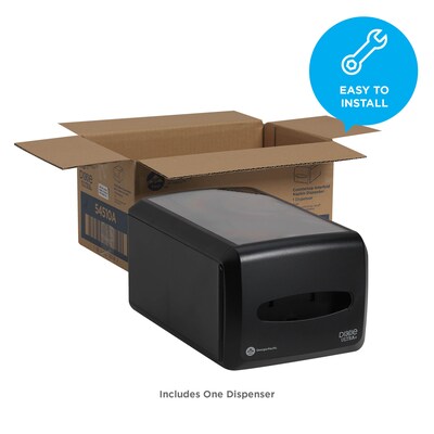 Dixie Ultra Countertop Interfold Napkin Dispenser, Black (54510A)