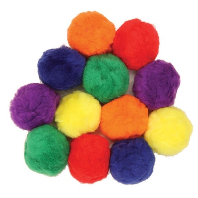 Chenille Kraft CK-16654 Fluff Ball, 12/Pack