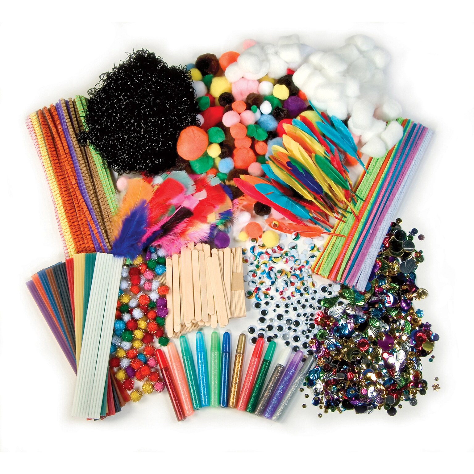 Creativity Street® Activity Box, Classic Crafts, Assorted Colors (CK-1717)