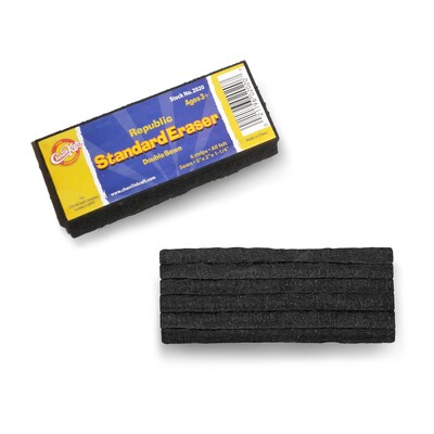 Pacon® 5 Felt Republic Chalkboard Eraser, Pack of 12 (CK-2020-12)