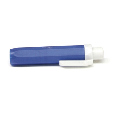 Chenille Craft® Plastic Chalk Holder, Blue, Plastic,  3/8" D, 12/Bundle (CK2080)