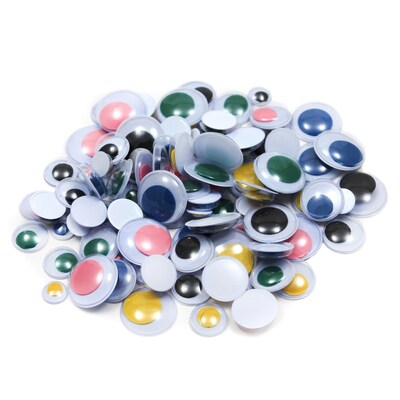 Wiggle Eyes Classroom Pack, 1,000 Pieces per Pack
