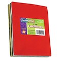 Felt Sheets, One Pound of 9 x 12, Assorted Colors