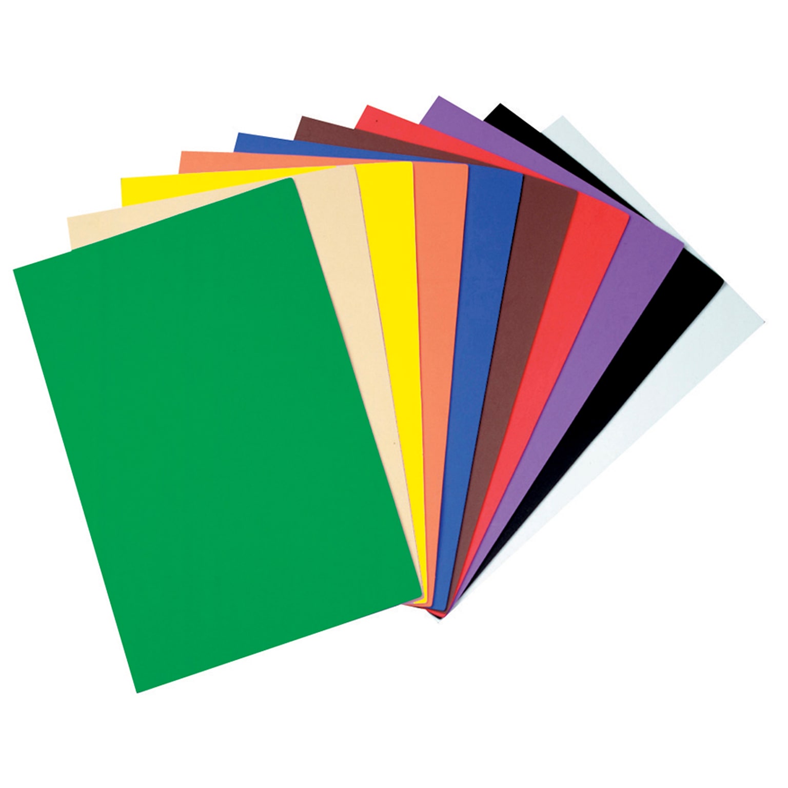 Chenille Kraft WonderFoam® Sheets, Assorted 10 Colors, 9 x 12, 10 Per Pack, 3 Packs (CK-4318-3)