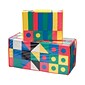Chenille Kraft® WonderFoam® Blocks, Assorted, 40/Pack
