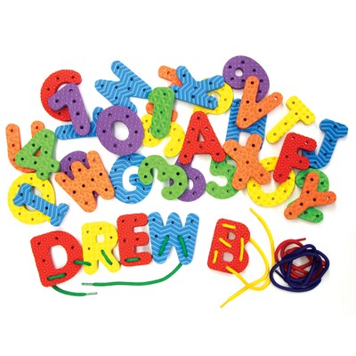 WonderFoam® Lacing Letters & Numbers
