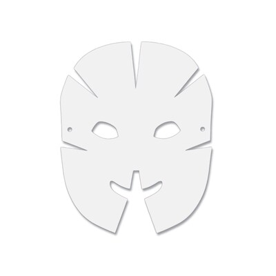 Dimensional Paper Masks, Pack of 40