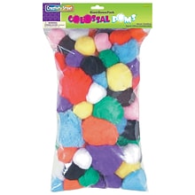 Creativity Street® Colossal Poms, Assorted Colors, 1 lb. (CK-818101)