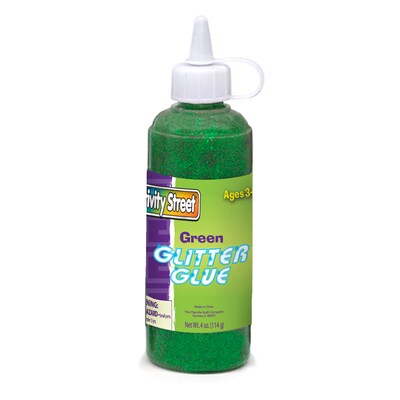 Chenille Kraft Glitter Glue 4 oz., 12/Bundle, Green