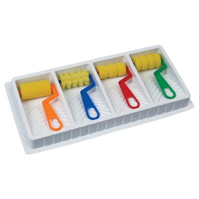 Chenille Craft® WonderFoam® Foam Rollers and Paint Tray, 2 EA/BD