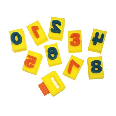Paint Handle Sponges, Number 0-9