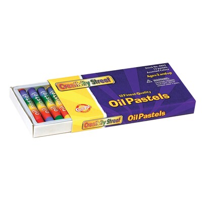 Oil Pastels, 12 color set
