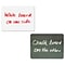 Chenille Kraft 2-Sided Dry Erase/Chalk Board, 9 X 12, 10/Pack (CK-988310)