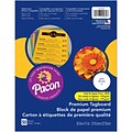 Pacon, Premium Tagboard Gold, 8.5 x 11, Bundle of 5 Packs for a total of 250 Sheets (PAC1000030)