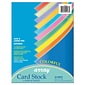 Pacon 65 lb. Cardstock Paper, 8.5" x 11", Colorful Assorted, 50 Sheets/Pack (PAC101168)