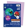 Pacon Riverside 3D 9 x 12 Construction Paper, Lilac, 50/Pack (PAC103611)