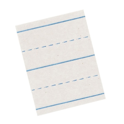 Pacon® Picture Story Ruled Newsprint Paper, 12 x 18, 2 EA/BD