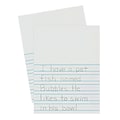 Pacon Newsprint Handwriting Paper, Picture Story, 7/8 Ruled (Short Way) with Skip Space, 9 x 12,