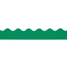 Pacon Corporation Bordette 37146 50 x 2.25 Scalloped Solid Decorative Border, Emerald Green