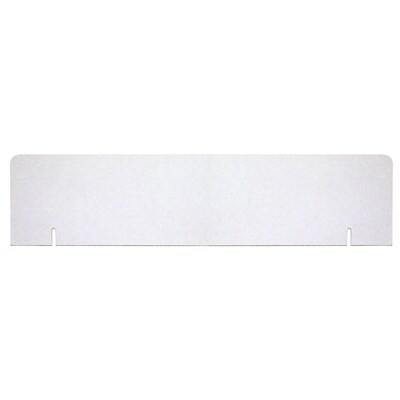 Pacon 9.5 x 36 Presentation Board Header, White (PAC3761)