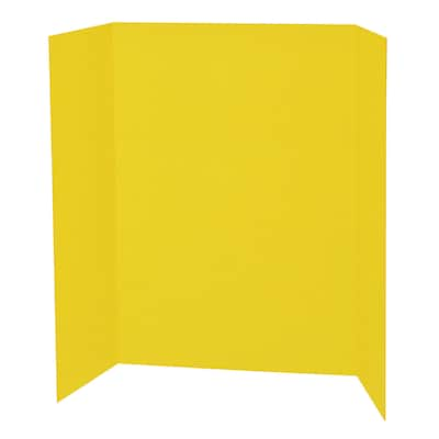 Pacon® Presentation Boards, 48X36 Yellow