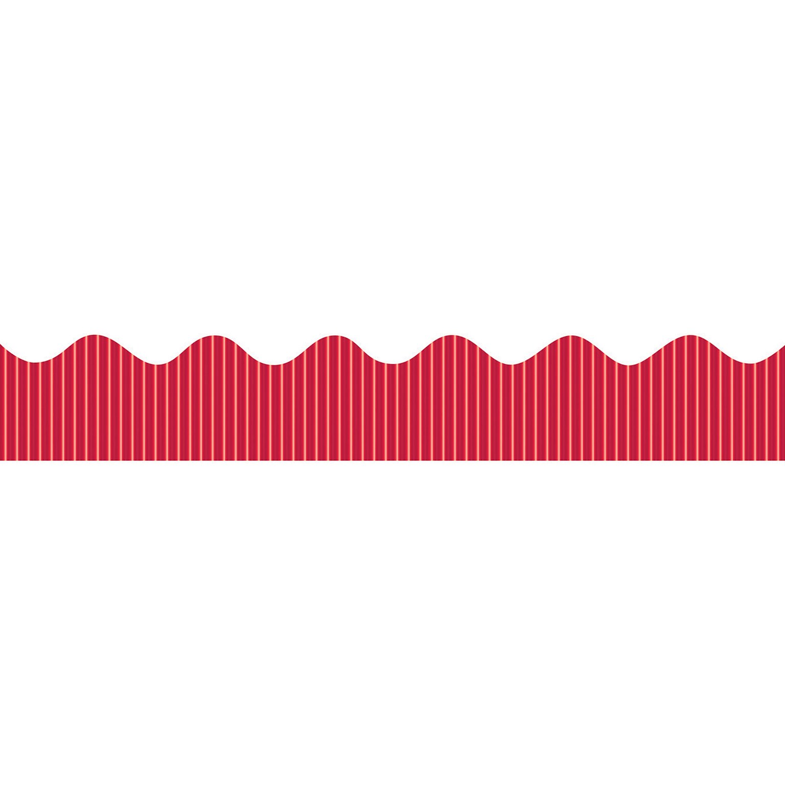 Bordette  2-1/4 x 25 Metallic Decorative Border, Red (PAC37810)