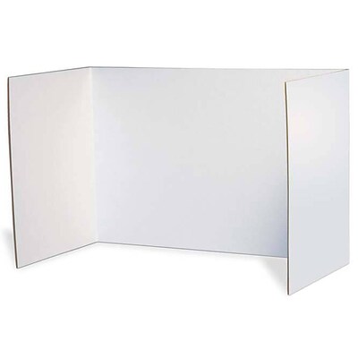 Pacon® 48 x 16 Privacy Board, White (PAC3782)