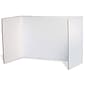 Pacon® 48" x 16" Privacy Board, White, 4/Pack (PAC3782)