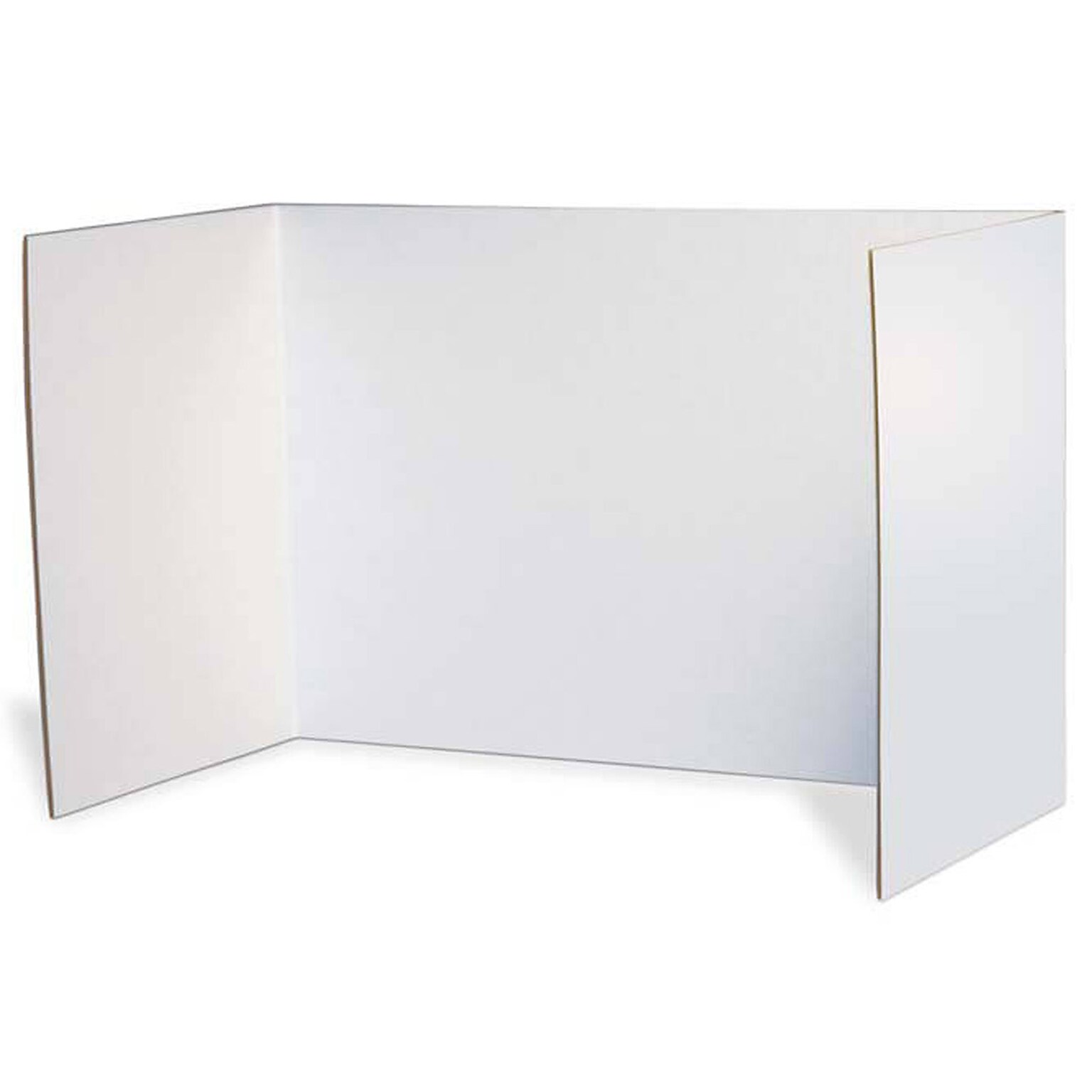 Pacon® 48 x 16 Privacy Board, White, 4/Pack (PAC3782)