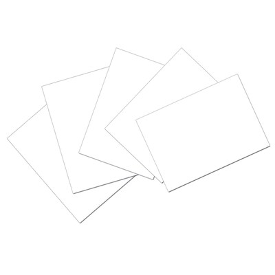 Pacon 4 x 6 Index Cards, Blank, White, 100/Pack (PAC5142)
