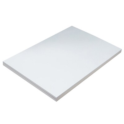 Pacon® Lightweight Tagboard, 12 x 18, White