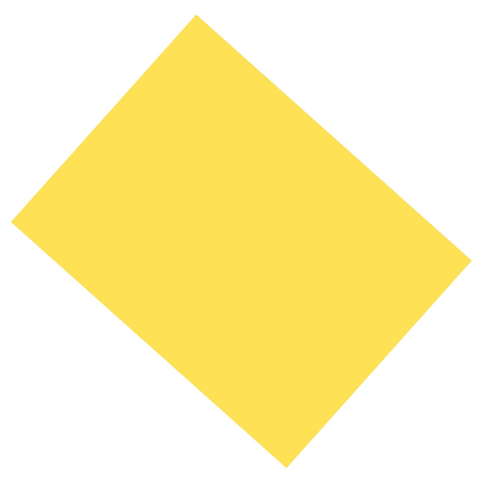 Pacon Cardstock Poster Board, 22 x 28, Yellow, 25/Pack (PAC53831)