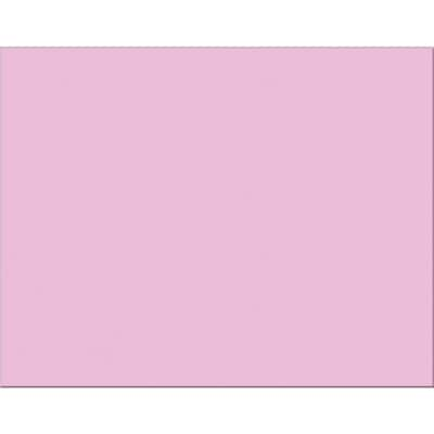 Pacon Railroad Poster Board, 28 x 22, Pink, 25/Pack (PAC54681)