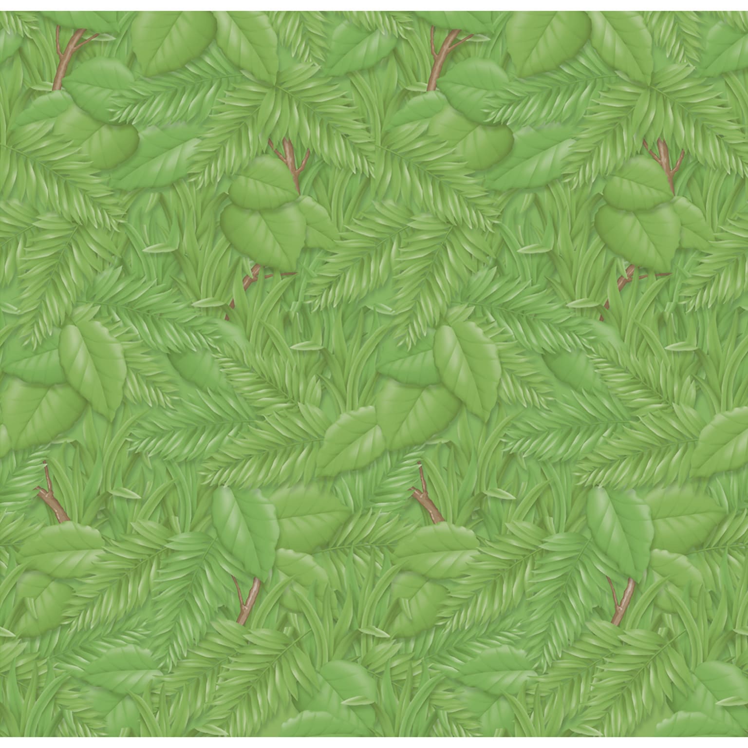 Pacon Fadeless Bulletin Board Art Paper Roll, 48 x 50, Tropical Foliage (PAC56255)