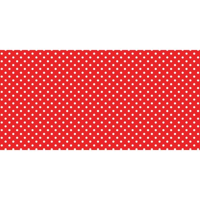 Pacon Fadeless® Design Roll, 48 x 50, Classic Dots, Red (PAC57405)