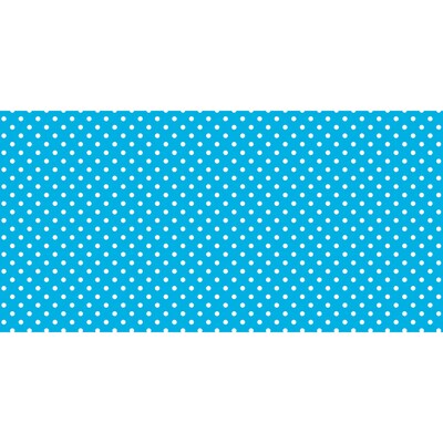 Pacon Fadeless® Design Roll, 48 x 50, Classic Dots, Aqua (PAC57425)