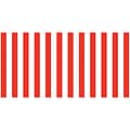 Pacon Fadeless® Design Roll, 48 x 50, Red & White Classic Stripes (PAC57615)