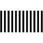 Pacon Fadeless® Design Roll, 48" x 50', Black & White Classic Stripes (PAC57625)