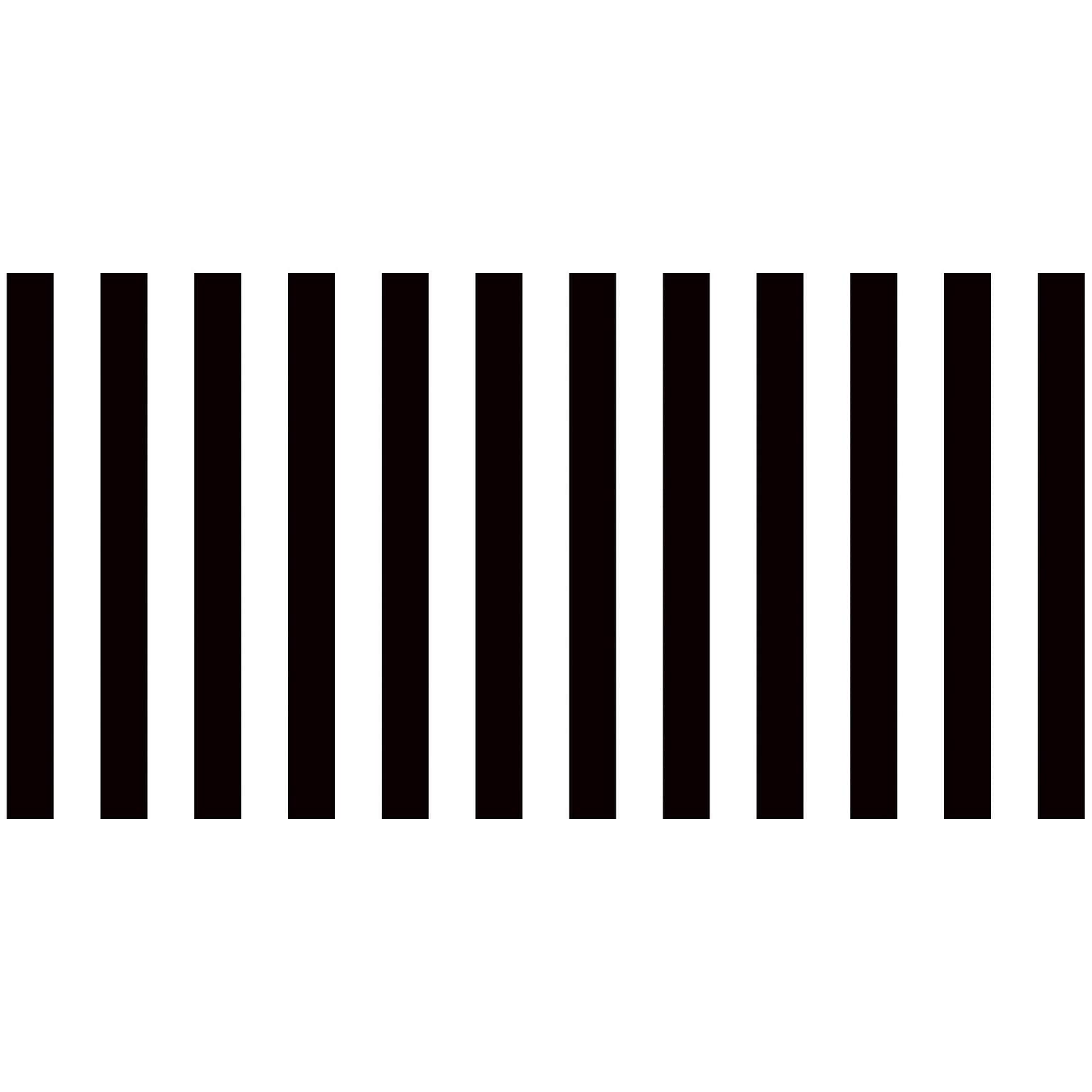 Pacon Fadeless® Design Roll, 48 x 50, Black & White Classic Stripes (PAC57625)