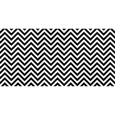 Pacon Fadeless® Design Roll, 48 x 50, Black & White Chevron (PAC57715)