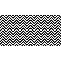 Pacon Fadeless® Design Roll, 48 x 50, Black & White Chevron (PAC57715)