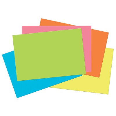 Tru Ray Hot Color 12 x 18 Construction Paper, Assorted Colors, 50/Pack, 3 Packs/Bundle (PAC6597)