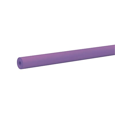 Rainbow Colored Kraft Duo-Finish Paper Roll, 36 x 100, Purple (PAC66331)