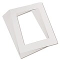 Pacon® Pre-Cut 9 x 12 Mat Frame, White, 12/Pack (PAC72510)