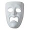 Pacon Plastic Mask Sad Face Ages 5+, 3 Count Per Order (PACAC4210)