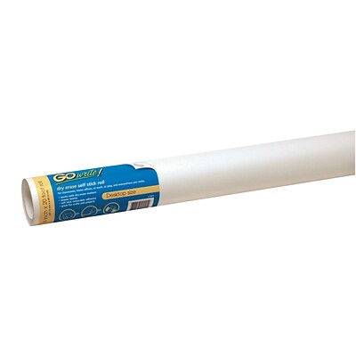 GoWrite!® Dry Erase Roll, 18 x 20, Dry Erase Adhesive Roll (PACAR1820)