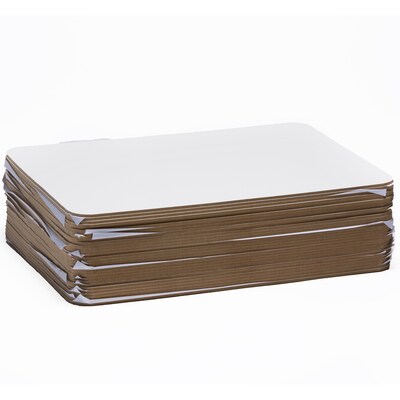 Charles Leonard Dry Erase Lap Board Jumbo Classroom Pack with 30 Boards, 30 Markers & 30 Erasers (CHL35090)