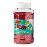 Charles Leonard Red Glitter Ages 3+, 3 Count of 16 Oz Bottle (CHL41130)