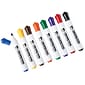 Charles Leonard Barrel Style Normal Dry Erase Markers, Chisel Tip, Assorted, 8/Pack (CHL47828)